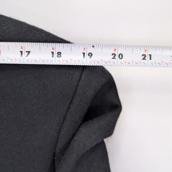 Jos. A. Bank Wool Pea Coat – Men's Medium – Black - Picture 10 of 16